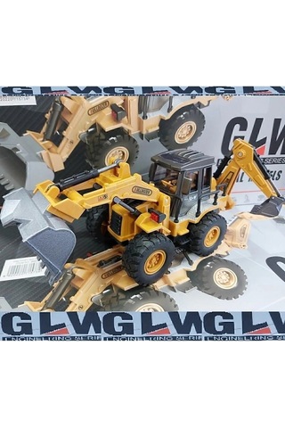Dozer Kırılmaz Excavatör Hareketli Kol Ve Burun Oyuncak Glw Gruop Kepçe Iş Makinası