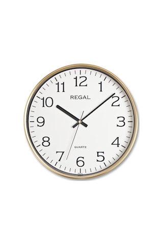 Regal 0250Gı Sessiz Akar Saniyeli 30Cm Duvar Saati