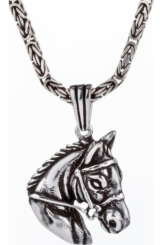 At Model Kral Zincirli Erkek Gümüş Kolye 493770455 At Model Kral Zincirli Erkek Gümüş Kolye 493770455