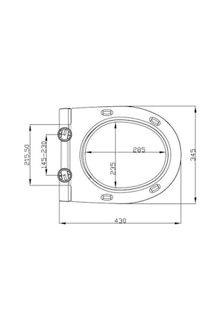 Isvea R80 Duroplast Klozet Kapağı Yavaş Kapanan