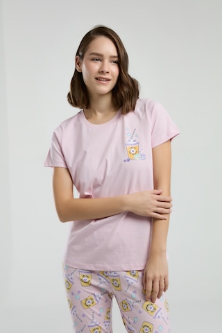 Rolypoly Kadın Pembe Pijama Takımı Rp3625-s-v1 Pembe