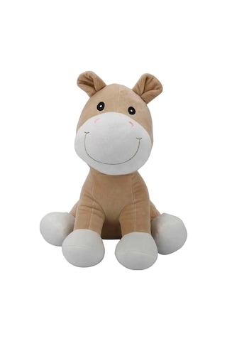 Oturan Peluş Hayvanlar 35 Cm Beyaz