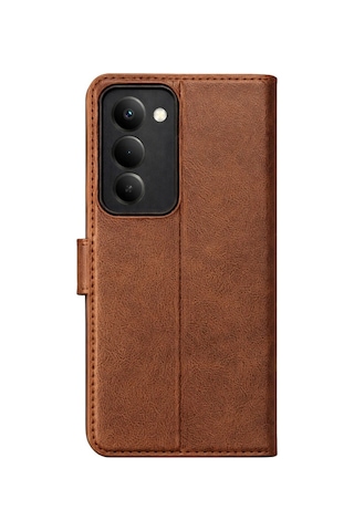 Mobaxaksesuar Xiaomi Redmi 15 4g / 5g Kılıf Deri Deluxe Cüzdanlı Kapaklı Case Taba
