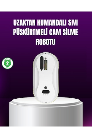 Aı - 928 - Akıllı Rotalı Otomatik Cam - Kmrsfres - Temizleme Robotu Çok Renkli
