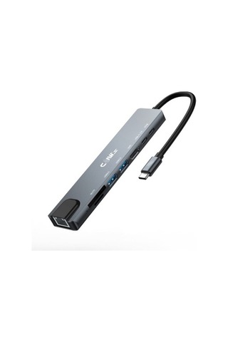 Çevirici Hub, 8in1 Özellikli Hızlı Şarj Ve 4k Hdmı Bağlantısı