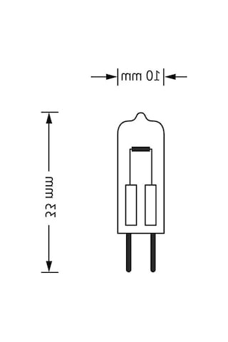 12 V Halojen Fırın Lambası - Pin Tabanlı Ve Yüksek Isı Dayanımı