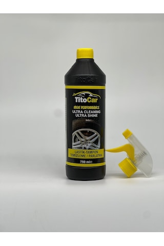 Titocar Lastik Tampon Temizleme Ve Parlatma Sıvısı 750 Ml Titocar Lastik Tampon Temizleme Ve Parlatma Sıvısı 750 Ml