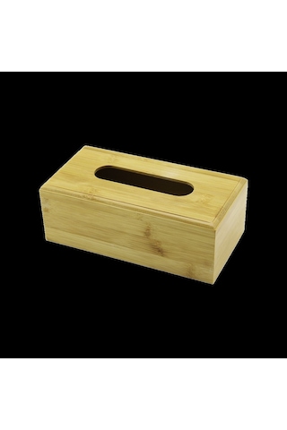 Ahşap Bambu Peçetelik 11.6x22.8 Cm Renkli