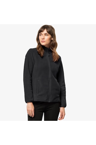 Jack Wolfskin Moonrise 3in1 Kadın Siyah Outdoor Ceket 1115621 Siyah