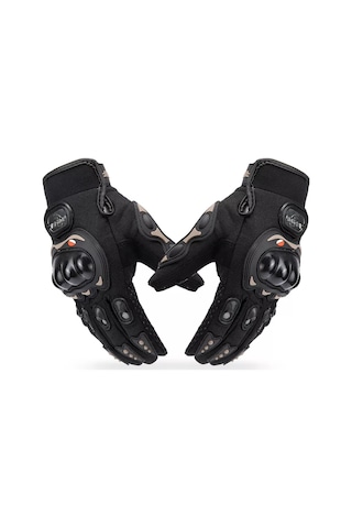 Probiker Korumalı Motosiklet Eldiveni Siyah