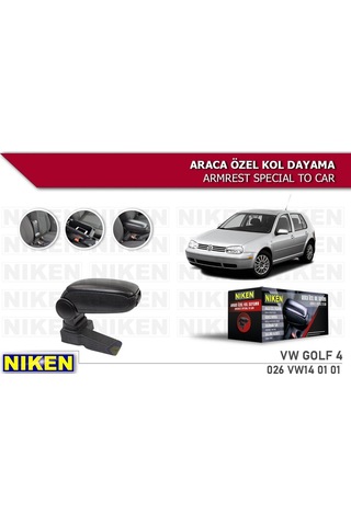 Vw Golf Iv Araca Özel Kol Dayama Siyah (546832563)