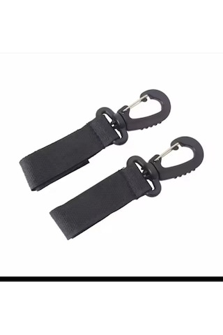 Bebek Arabası Kancası I Bebek Arabası Askı Apatı I 2 Adet Metal