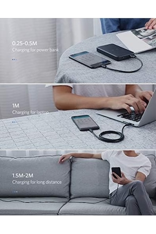 2.0 A Usb-a & Micro-usb, Micro Usb Data Ve Şarj Kablosu, 1 Metre, Beyaz, 60141
