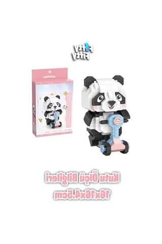 320 Parça Panda Temalı Yapım Seti, Loz Micro Block Eğlencesi