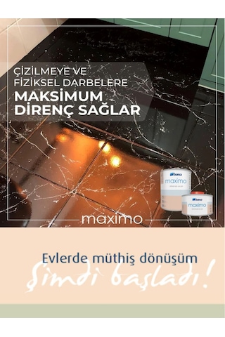 Maximo Solvent Bazlı Sıvı Cam Vernikten 4 Kat Daha Güçlü 0.5 Lt Parlak-ipek Mat Diğer