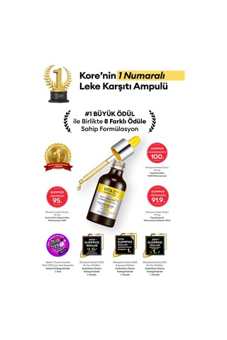 Missha Vita C Leke Karşıtı Sıkılaştırıcı Vitamin C Ampul 30 ML