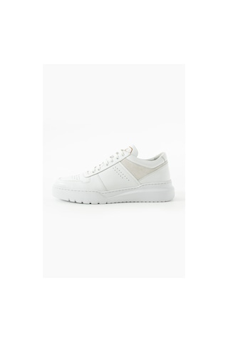 Libero Beyaz Deri Erkek Sneaker Beyaz