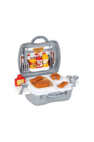 03 368 Pilsan Çantalı Barbekü Seti Çok Renkli