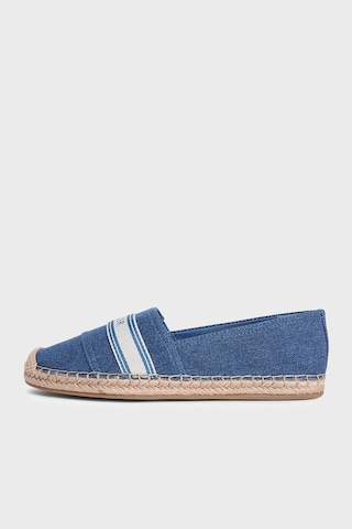 Tommy Hilfiger Logolu Espadril Ayakkabı Bayan Ayakkabı Fw0fw09334 1cd Mavi