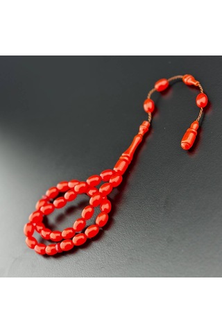 Günlük Bürokrat Boy Sıkma Kehribar Tesbih Hcz-model Gkyrde Turuncu