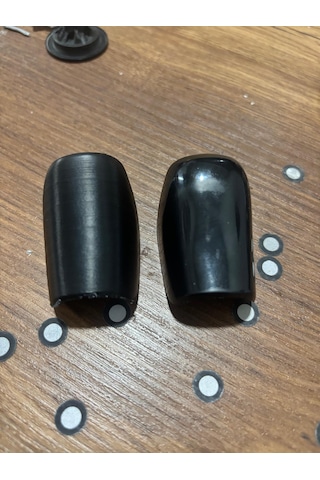 Skoda Kamiq Vites Topuzu Mandalı - 2 Adet - 3d Baskı Gri