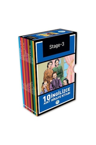 Stage-3 Ingilizce Hikaye Seti 10 Kitap Seti Maviçatı Yayınları