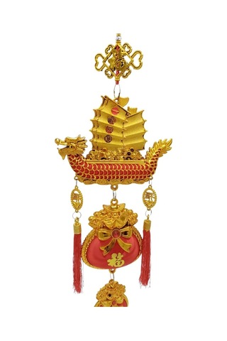 Feng Shui Dragon Şans Ve Bereket Askılık 90 Cm