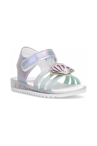 Elit Şa-b-034-25y Bebe Kız Çocuk Düz Sandalet Yeşil Yeşil
