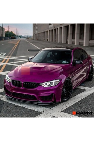 Bmw M3 M4 F80 F81 F82 F83 Ön Lip Parlak Siyah