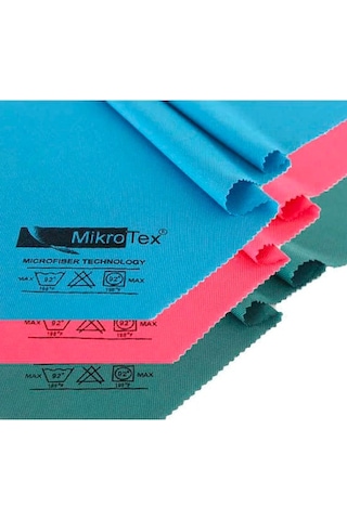 Mikrotex Mikrofiber Cam Bezi 10 Adet Çok Renkli 40 x 50 CM