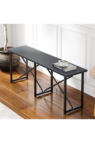 Mutfak Bahçe Bank Sandalye Düz Bank Sandalye Bench Füme 1543