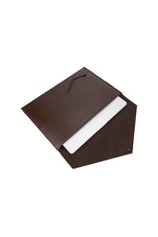 Mac Sleeve 13-14 İnç Macbook Uyumlu Kılıf Kahverengi Çok Renkli