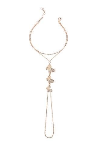 925 Ayar Gümüş Rose Kelebekler Şahmeran - 45100003 Rose Gold