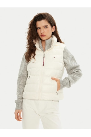 Tommy Hilfiger Tommy Hılfıger Kadın Yelek Ww0ww43773-z00 Beyaz