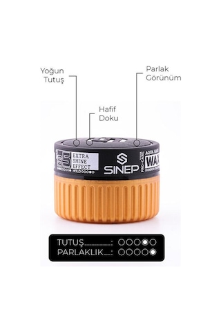 Sinep Pro-care Serisi Wax 150 Ml S5 Extra Shine Odunsu Kokulu