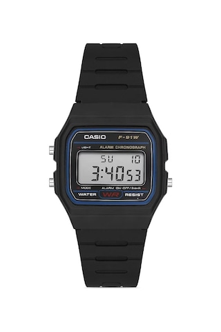 Casio F-91w-1dg Dijital Unisex Kol Saati Siyah Casio F-91w-1dg Dijital Unisex Kol Saati Siyah