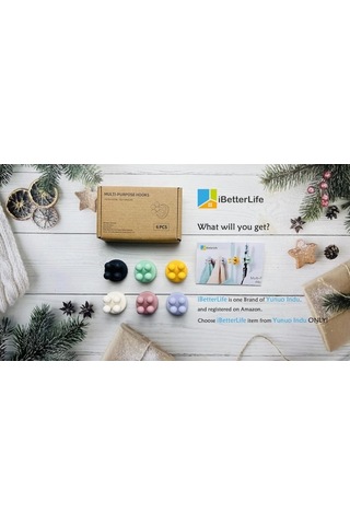 6 Parça Diş Fırçası Tutucu - Çok İşlevli Kanca Su Geçirmez Diğer