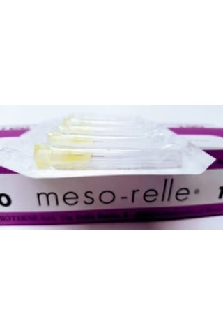 Meso Relle 30G x 6 MM Hipodermik Mezoterapi İğnesi 100 Adet