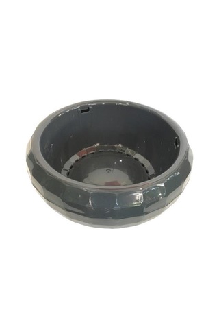 Sukulen Ve Kaktüsler Için Orta Boy Aranjmanlık Saksı (Siyah Renk)