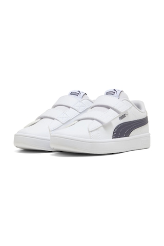 394253-25 Puma Rickie Classic V Ps Çocuk Spor Ayakkabı Beyaz 394253-25 Beyaz - Lacivert