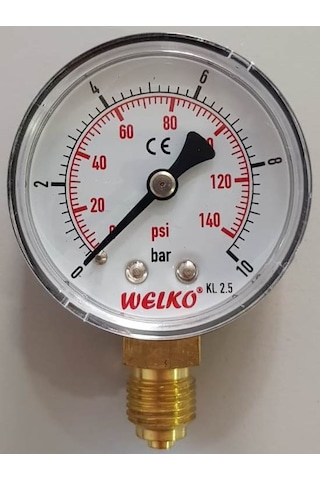 Welko Q50 10 Bar Manometre