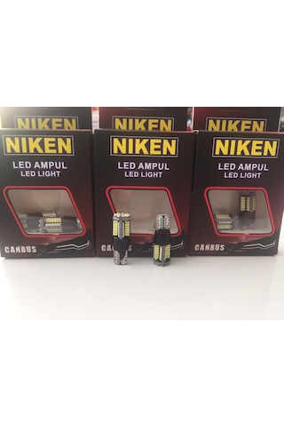 T10 Led-Park Ampul Ledi-Plaka Ampul Ledi Canbus Beyaz