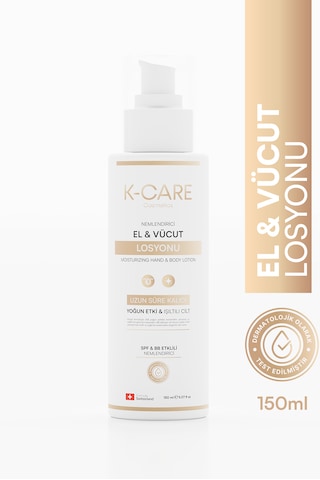 K K-care Cosmetics El Vücut Losyonu 150 ML