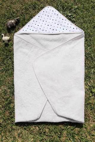 Baveno %100 Pamuk Yıldız Desenli 75x75 Bebek Kundak