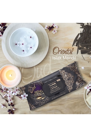 Deep Fresh Oriental Islak Mendil Oud 120 Yaprak