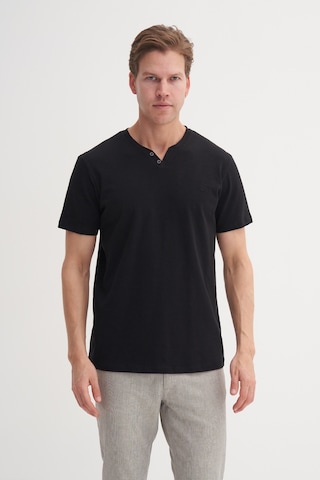 Cazador 42270 Erkek Siyah Patlı Tshirt