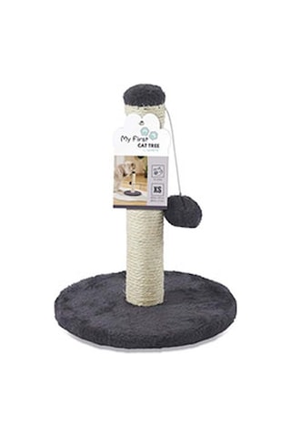 M-pets My First Ponponlu Kedi Tırmalama Tahtası Gri 24x24x30 Cm 244-54009.01