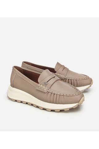 Hotiç Kadın Deri Vizon Yumuşak Dokulu Günlük Loafer 01ayh312850a450 01ayh312850a450 Vizon
