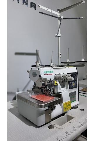 Sewpower Moonstar Overlok Dikiş Makinası 5 İplik "yeni Nesil" / Sp-p6-5 Yok