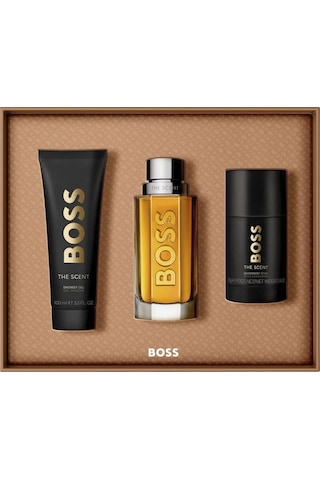 Hugo Boss The Scent For Him Edt 100 Ml + Shower Gel 100 Ml + Deostick 75 Ml Erkek Parfüm Seti Aromatik
